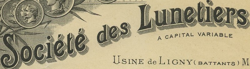 France Paris SociÃ©TÃ© Des Lunetiers Letter 1908