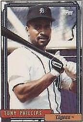 1992 Topps Micro - Tony Phillips #319