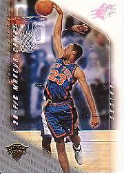 2000-01 SPx New York Knicks Basketball Card #55 Marcus Camby