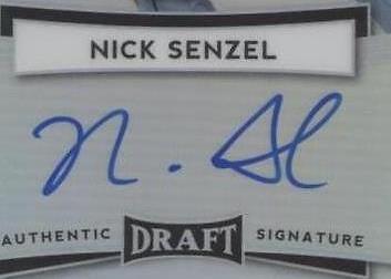 2017 Leaf Metal Draft - Nick Senzel #BA-NS1