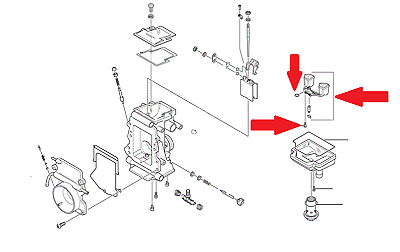 Genuine Mikuni Snowmobile 1.5 Float Valve assy Ski Doo 404161932 Polaris 3130859