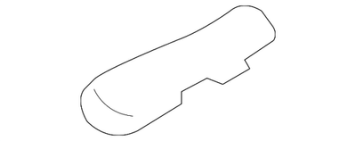 Genuine Mitsubishi Cover MR538218