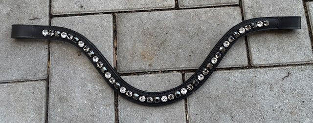 Ivy Horsefashion Stirnriemen Stark Geschwungen Gr. Wb