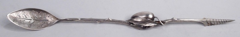 Gorham Olive Spoon Pick 267 Aesthetic Serving Piece American Sterling