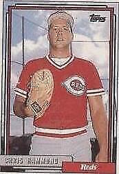 1992 Topps Micro - Chris Hammond #744