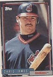 1992 Topps Micro - Chris James #709