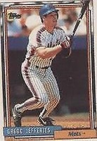 1992 Topps Micro - Gregg Jefferies #707