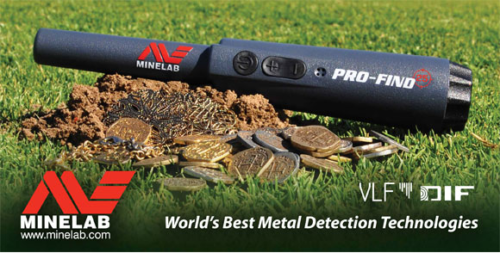 Minelab Pro-Find 25 Pinpointer Propointer Handheld Metal Detector + Free Holster