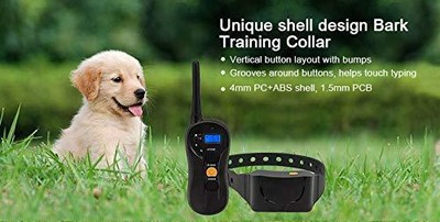 Aniluxe Waterproof Submersible Long Distance Rechargeable Dog Remote Trainer Tra