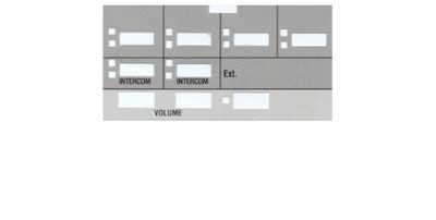 5-PACK PARTNER MLS 6 PAPER LABEL INSERT DESI STRIP FOR AVAYA LUCENT PHONE LOT