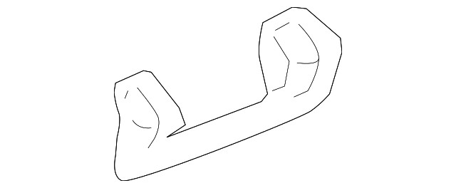 2007-2008 Genuine GM Yukon Interior Left Grab Handle 15845417