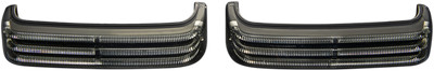 Custom Dynamics Black Smoke LED Saddlebag Lights 2010-2013 Harley CVO Touring