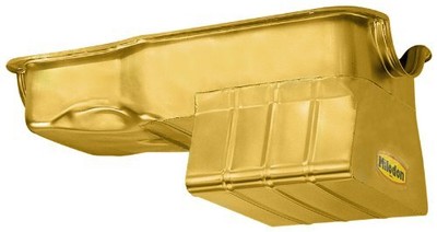 Milodon Engine Oil Pan 30926; Street/Strip 8.75 in. 8qt Iridite for Ford 351W