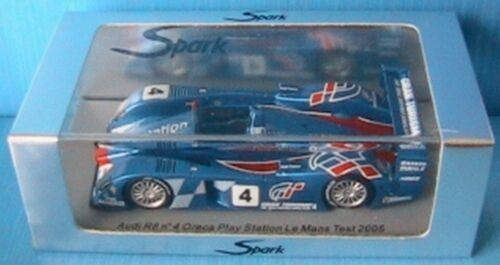 Spark 1/18 2005 Audi R8 Oreca Playstation 4th LM 2005 Le Mans 24