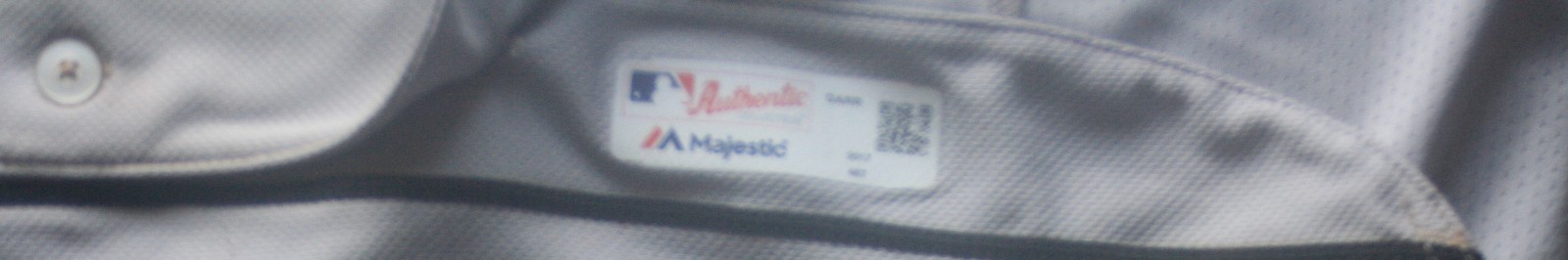 San Francisco Giants 2017 Game Used Road Jersey Eduardo Nunez SS