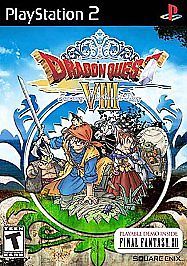 Dragon Quest VIII Journey of the Cursed King PS2 Nintendo