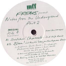Freaks - Notes From The Underground (Part 2) - UK 12'' Vinyl - 2004 - MFF