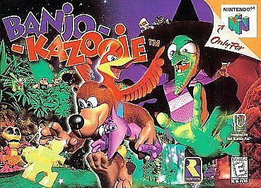 Banjo-Kazooie Nintendo Switch Custom Covers/Game Cases