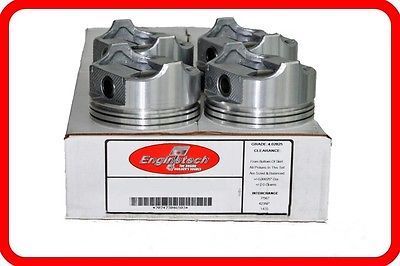 87-95 Pontiac GrandAm GrandPrix 138 2.3L DOHC L4  Quad-4  (4)DISH-TOP PISTONS