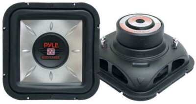 Pyle 12in. 1400 Watt Square DVC Subwoofer Sub Car Audio PLSQ12D