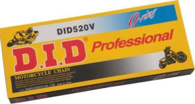 D.I.D 520VO Professional O-Ring Chain 100 Links 520 100 520VOX100FB ATV Quad