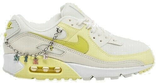 Pre-owned Nike Authentic  Air Max 90 White Pale Ivory Have A  Day Women Gym Shoes Size