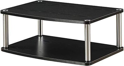 Designs2go Two Tier Swivel Riser Black 23.75 X 15.75 X 9.25