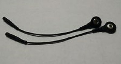 Electrode Lead Wire Pin-to-Snap Adapters Compatible w/TENS 7000 & 3000 Units
