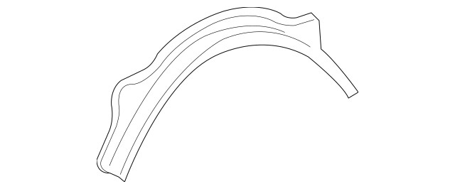 Genuine Ford Wheelhouse Panel F65Z-9927887-AD