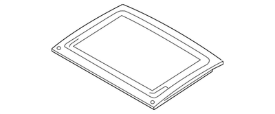 Genuine Mitsubishi Front Glass 91602W050P