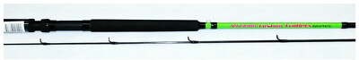 NEW MR. CRAPPIE CUSTOM TROLLER GRAPHITE POLE/ROD 9' CG9L-2, GREEN/BLACK