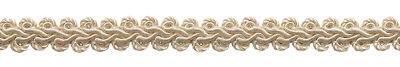 French Gimp Braid Trim, Style# FGS, Color# A2 - Cream Ivory [10 Yards]