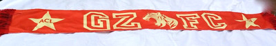 Vintage Guangzhou Football Club Scarf Unisex Pre-Owned 59'' x 7''