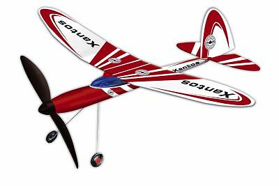 Gunther Xantos Rubber Powered Aircraft with Steel Wire Wings 74 x 61cm GU1632
