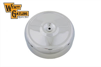 Wyatt Gatling Air Cleaner Cover Round 8 inch fits Harley Davidson