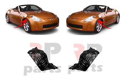 PER NISSAN 350Z 2003 - 2005 COPPIA PARAFANGO ANTERIORE PARAFANGO ANTERIORE PA...