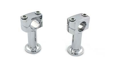 3 inch Post Riser Set Chrome fits Harley Davidson