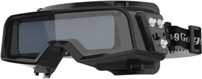 YESWELDER True Color Auto Darkening Welding Goggles,Wide Shade Range 4/5-9/9-13 