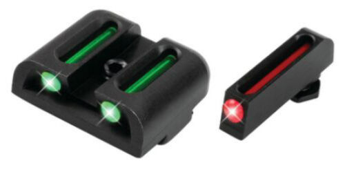 TruGlo Fiber Optic Sight Set-Red Front/Green Rear For Glock 
