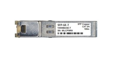 Cisco SFP-GE-T compatible 1000BASE-TX SFP-T 10/100/1000 Copper RJ45 100m length