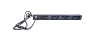APC NetShelter AP9565 Basic 1U Rack PDU 208V 16A, x12 C13 outlets, C20 cord *NEW