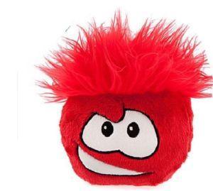 club penguin red puffle plush