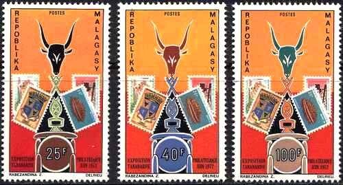Timbres Madagascar 504/506 * - 78141fj