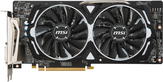 MSI Armor Radeon RX580 8gb DDR5