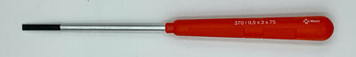 1 x Wera Schraubendreher für Schlitz 370 0,5 x 3 x 75 mm