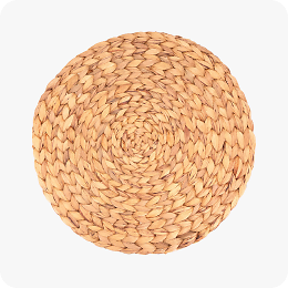 Geflochtenes Tischset