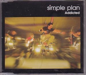 Simple Plan Addicted CD UK Lava 2003 promo PRO4066