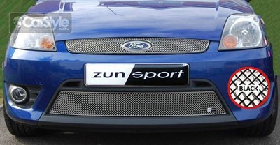Zunsport Ford Fiesta Mk6 6 5 St150 Black Front Lower Grille Car Tuning Styling Grilles Meshes Vents