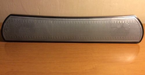 Vibe Sound Portable Speaker Bar Ultra Slim Bass Boosting Hig