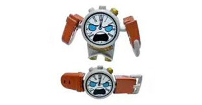ol' tic toc BotBot - VERY GOOD watch Hasbro transforming toy